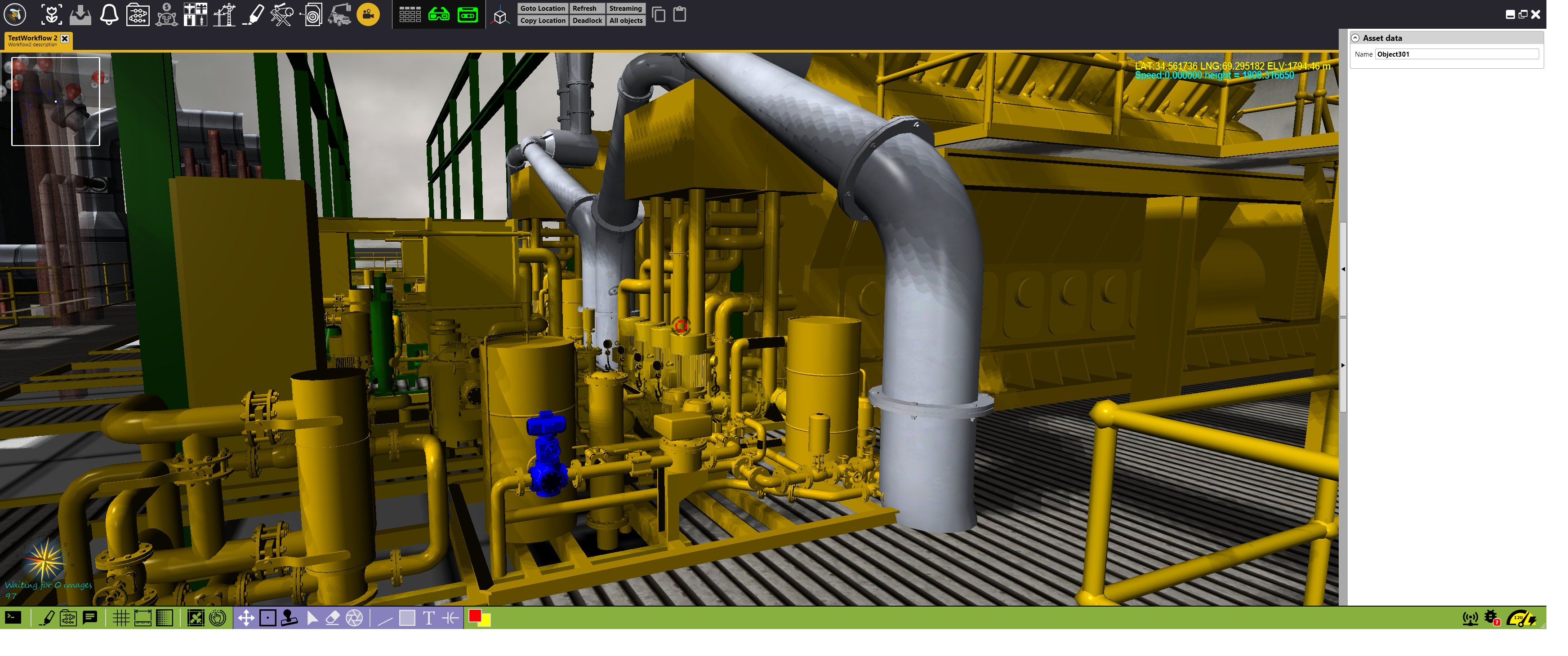 Modeled Switchyard